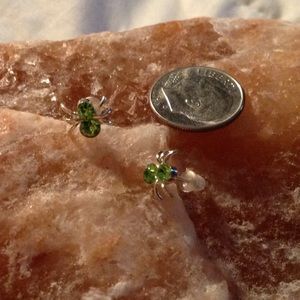 Sterling Silver Spider Earrings 👻2/$10